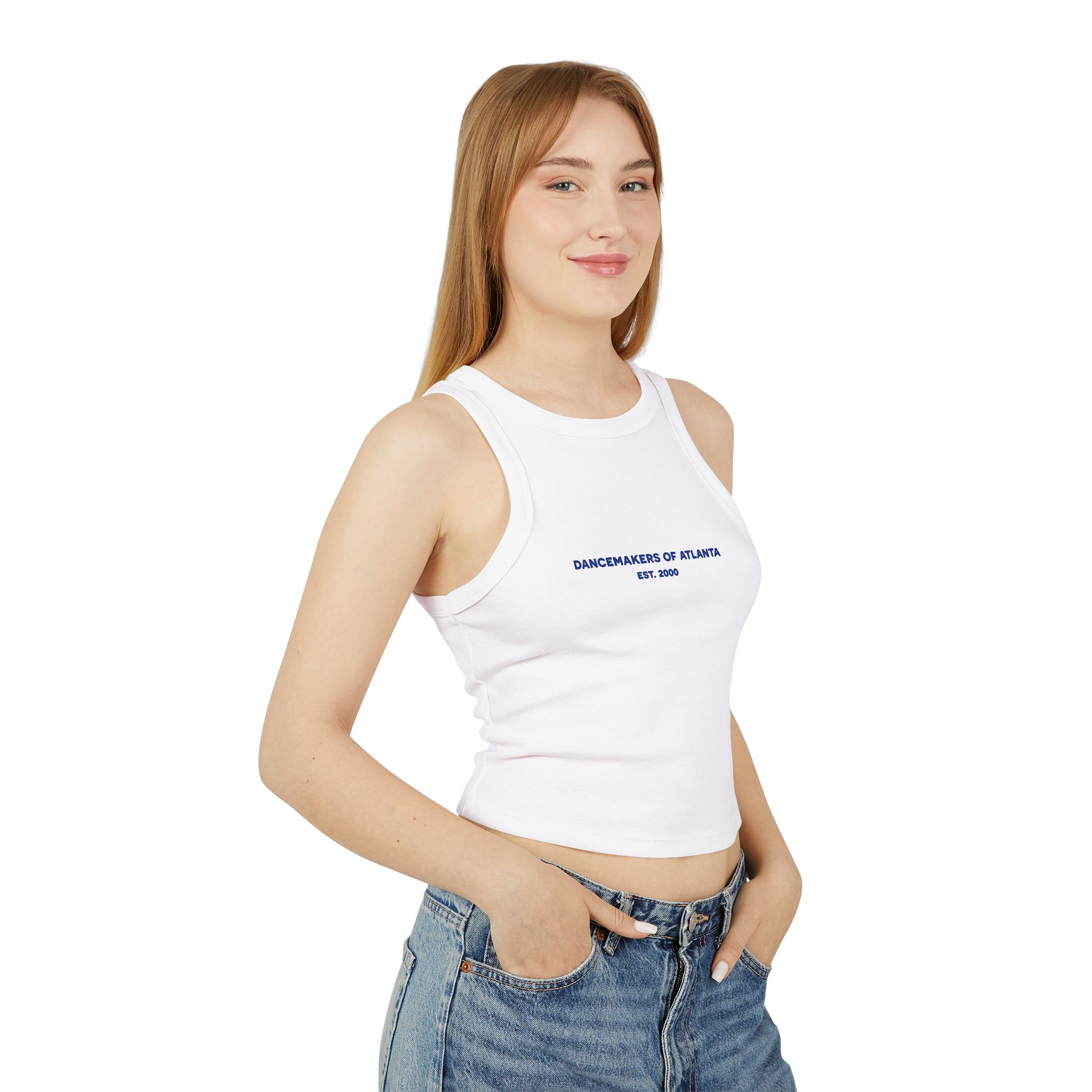 Simple Women's Rib Racer Tank - Image 8