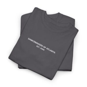 Simple Unisex Adult Embroidered Heavy Cotton Tee - Image 10