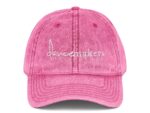 Vintage Embroidered Logo Cap