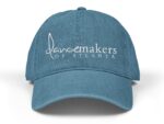 Logo Denim Embroidered Baseball Cap