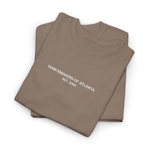 Simple Unisex Adult Embroidered Heavy Cotton Tee - Image 8
