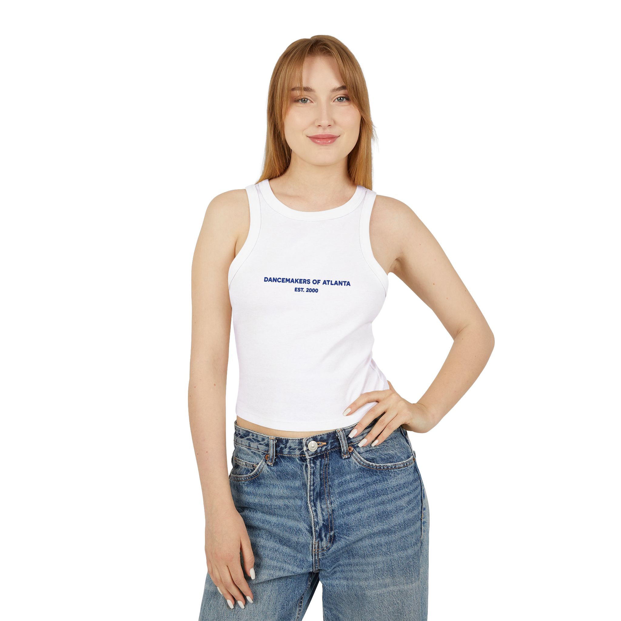 Simple Women's Rib Racer Tank - Image 9