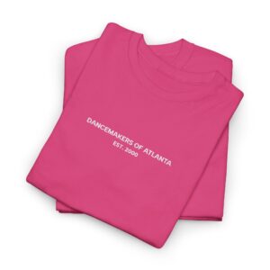 Simple Unisex Adult Embroidered Heavy Cotton Tee - Image 12