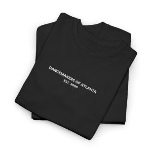 Simple Unisex Adult Embroidered Heavy Cotton Tee - Image 5