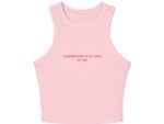 Simple Women's Rib Racer Tank