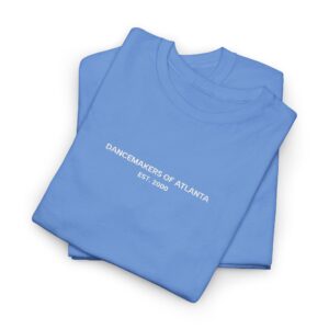 Simple Unisex Adult Embroidered Heavy Cotton Tee - Image 9