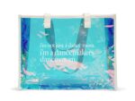 "Not Just A Dance Mom" Holographic Tote Bag